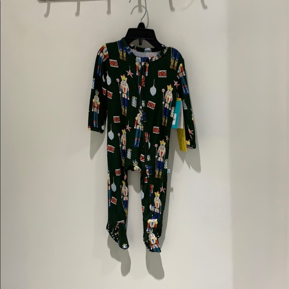 Posh Peanut Toy Soldier Zip Onsie